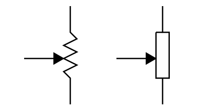 多種電阻器形狀的電位器符號(hào)有哪些，電阻電位器的原理圖接線法？